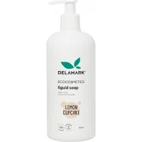 Liquid soap DeLaMark Lemon cupcake 500 ml (4820152332370)