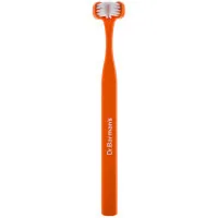 Зубна щітка Dr. Barman's Superbrush Compact Тристороння М'яка Помаранчева (7032572876328-orange)