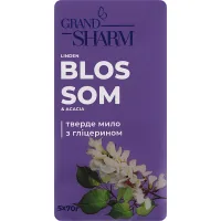 Solid soap Grand Charm Lime blossom and acacia 5 x 70 g (4820195500521)