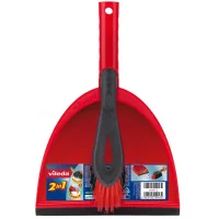Cleaning kit Vileda Dustpan 2 in 1 Dustpan with short handle and brush (4023103172326)