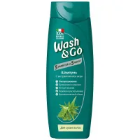 Wash&Go shampoo for dry hair with aloe vera extract 200 ml (8008970042015)