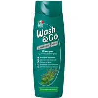 Wash&Go shampoo with herbal extracts for oily hair 200 ml (8008970046006/8008970042077)