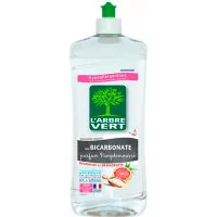 Manual dishwashing liquid L'Arbre Vert Grapefruit with bicarbonate 750 ml (3450601031632/3450601047275)