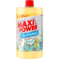 Засіб для ручного миття посуду Maxi Power Банан запаска 1000 мл (4823098411987)