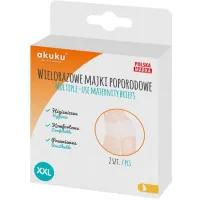 Akuku reusable mesh postpartum panties, size XXL (A0236)
