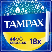 Tampons Tampax Regular with applicator 18 pcs. (8006540858509)