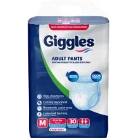 Diapers for adults Giggles Medium 70-120 cm 9 pcs (8680131207190)