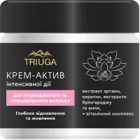 Hair cream Triuga Deep restoration and nourishment For damaged and dyed hair 300 ml (4820164640760)