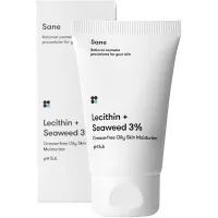 Крем для обличчя Sane З лецитином + морські водорості 3% Для жирної шкіри 40 мл (4820266830090)