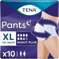 Diapers for adults Tena Pants Plus Night Extra Large 10 pcs (7322542133569_7310361169661)