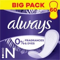 Daily pads Always Daily Fresh Normal Odorless 60 pcs. (8700216461863)