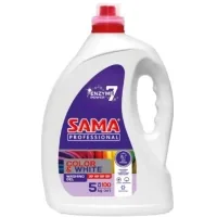 Washing gel Sama Professional Color & White Universal 5 kg (4820270630624)