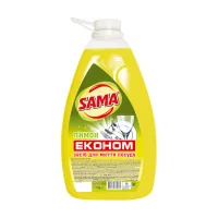 Засіб для ручного миття посуду Sama Лимон 4 кг (4820270630075)