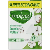 Hygienic pads Molped Pure&Soft Normal 4 drops 24 pcs. (8690536829026)