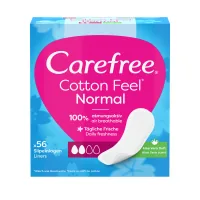 Daily pads Carefree Cotton softness with Aloe 56 pcs. (3574661486307)