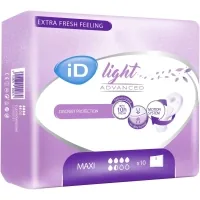 Urological pads ID Light Maxi 10 pcs. (5414874002070)
