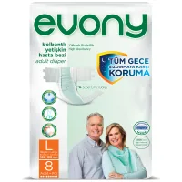 Diapers for adults Evony 3 Large 8 pcs (8690536804078)