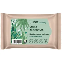 Toilet paper Luba Eco Family Moistened with aloe vera 50 pcs. (5903968220549)