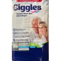 Diapers for adults Giggles Extra Large 10 pcs (8680131205929)