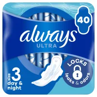Sanitary pads Always Ultra Day&Night (Size 3) 40 pcs. (8700216450287)