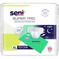 Diapers for adults Seni Super Trio Extra Large 130-170 cm 10 pcs (5900516803490)