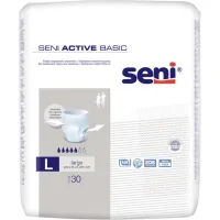Diapers for adults Seni Active Basic briefs L Large 30 pcs (5900516699673)