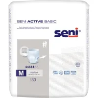 Diapers for adults Seni Active Basic briefs M Medium 30 pcs (5900516699666)