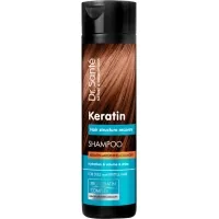 Шампунь Dr. Sante Keratin Shampoo Для тьмяного та ламкого волосся 400 мл (4823015944031)