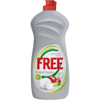 Hand dishwashing liquid Free Lime and apple 500 ml (4820196010579)