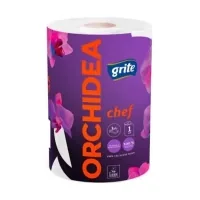 Паперові рушники Grite Orchidea Chef 3 шари 1 рулон (4770023348385)