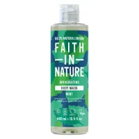 Гель для душу Faith in Nature Натуральний З м'ятою 400 мл (708002403774)
