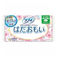 Sanitary pads Unicharm Sofy Hadaomoi Day Use 26 pcs (4903111317950)