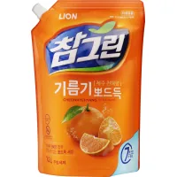Засіб для ручного миття посуду Lion Cheonhyehyang Японський мандарин Запасний блок 1.2 л (8806325629306)