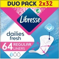 Daily pads Libresse Dailies Protect Regular Liners 64 pcs. (7322540082210)