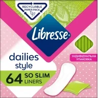 Daily pads Libresse Dailies Style So Slim 64 pcs. (7322540575477)