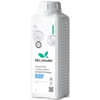 DeLaMark manual dishwashing detergent With silver ions Aloe vera 1 l (4820152334114)