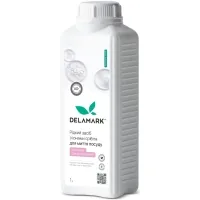 DeLaMark manual dishwashing detergent With silver ions For children's dishes Odorless 1 l (4820152334107)
