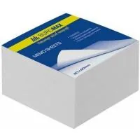 Paper for notes Buromax White 80x80x50mm, unglued (BM.2205)