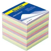 Paper for notes Buromax DECOR 90x90x70mm, unglued (BM.2289)