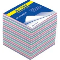 Paper for notes Buromax Zebra 90x90x70mm., unglued (BM.2269)