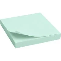 Paper for notes Axent with adhesive layer 75x75 mm, 100 sheets., pastel green (2314-02-А)