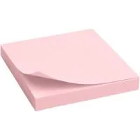 Paper for notes Axent with adhesive layer 75x75 mm, 100 sheets., pastel pink (2314-03-А)