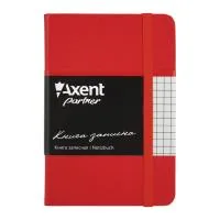 Notebook Axent Partner, 95*140, 96sheets, square, red (8301-03-А)