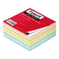 Paper for notes Axent Elite "Color" 90X90X40mm, unglued (8026-А)