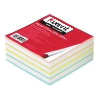 Paper for notes Axent Elite "Mix" 90X90X40mm, unglued (8016-А)