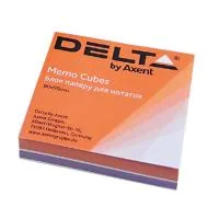 Paper for notes Delta by Axent "COLOR" 80X80X20mm, glued (D8022)