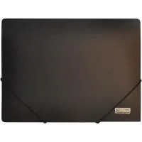 Folder with rubber bands Buromax A4, JOBMAX, black (BM.3911-01)