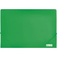 Folder with elastic bands Buromax A4, JOBMAX, green (BM.3911-04)