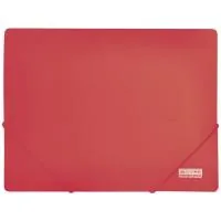 Folder with elastic bands Buromax A4, JOBMAX, red (BM.3911-05)