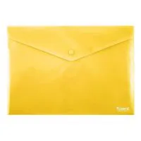Folder - envelope Axent A4, textured plastic, yellow (1412-26-А)